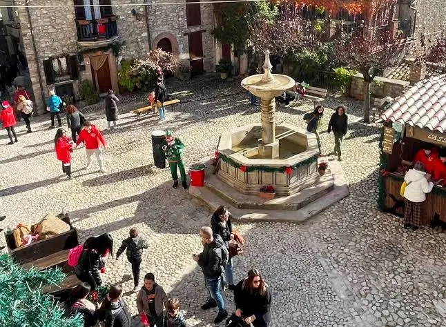Collalto Sabino, il Paese di Babbo Natale